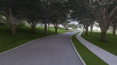 Tree Lined Streets of The Bluffs Colleyville Photo